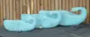 Product image 4 of the product “Whale, wood in turquise. Set of 3; Size L: 48x20x22cm H, Size M:38x18x18cm H, Size S: 30x12x13cm H. ”